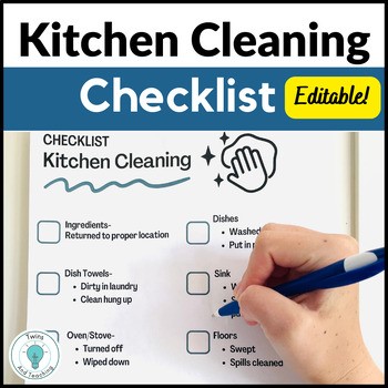 Cleaning Checklist